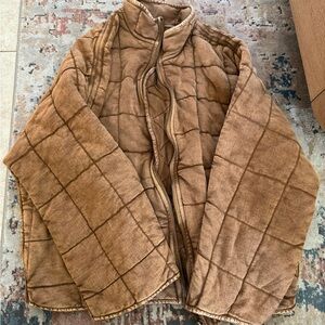Free People Dolman Quilted Jacket